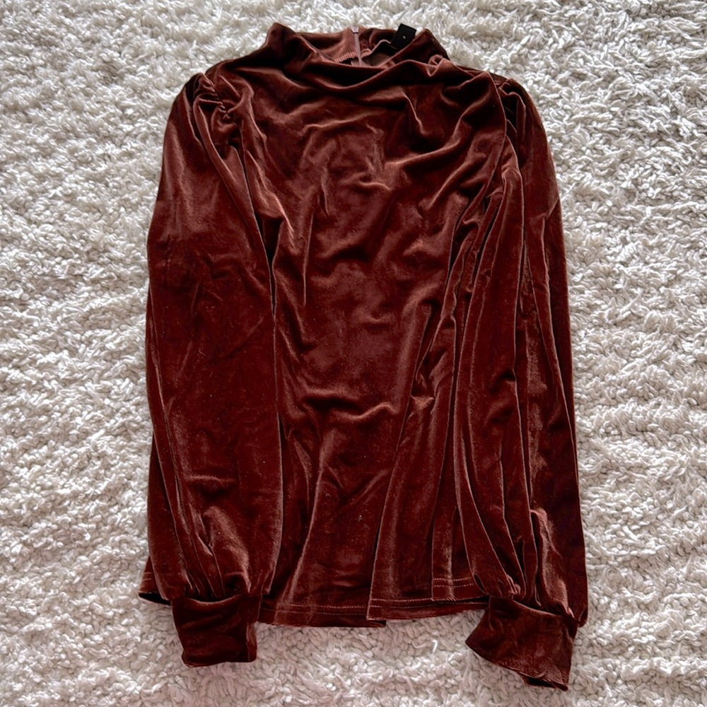Shein Velvet Top